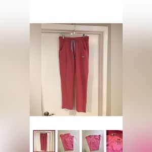 Lago scrub pants in pink - size S